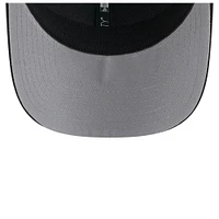 Casquette extensible à bouton-pression New Era noire pour homme avec drapeau ton sur ton 9SEVENTY des Phillies de Philadelphie