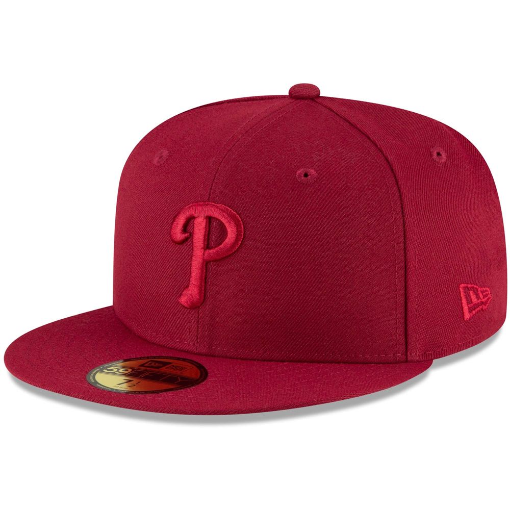 New Era 59FIFTY MLB Philadelphia Phillies Tonal 2-Tone Fitted Hat 7 3/8