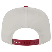 Men's New Era Cream Philadelphia Phillies Iron Golfer Snapback Hat