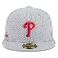 V107988 Phils Mlb Nwe 2025 Clubhouse Gris 59fifty HATMENHIC 60632139 #32