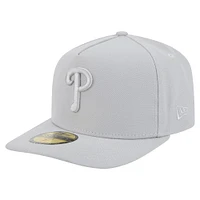 Men's New Era  Gray Philadelphia Phillies Colorpack 59FIFTY Fitted Hat