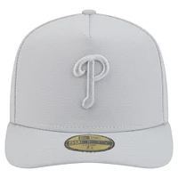 Men's New Era  Gray Philadelphia Phillies Colorpack 59FIFTY Fitted Hat