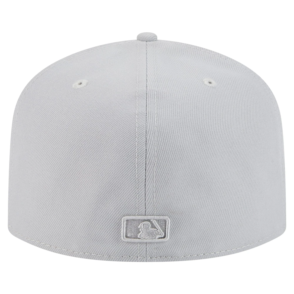 Men's New Era  Gray Philadelphia Phillies Colorpack 59FIFTY Fitted Hat