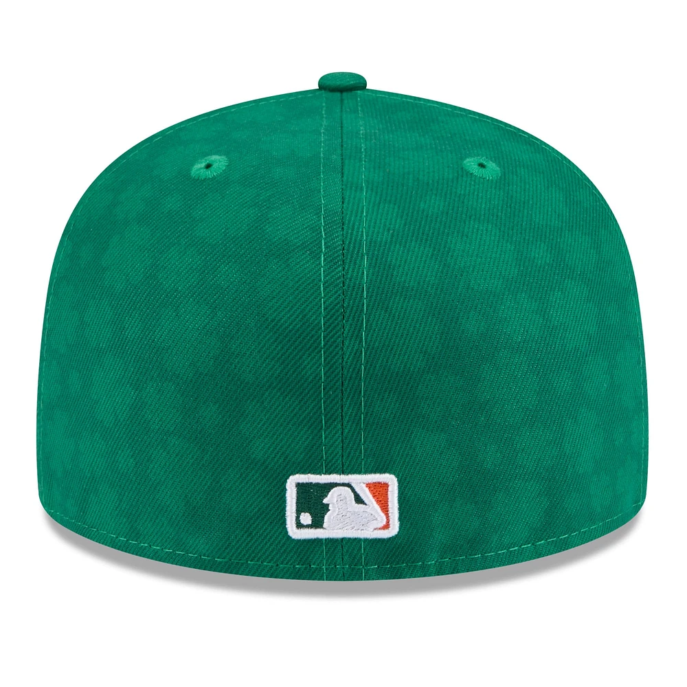 Men's New Era Kelly Green Philadelphia Phillies St. Patrick's Day 59FIFTY Fitted Hat