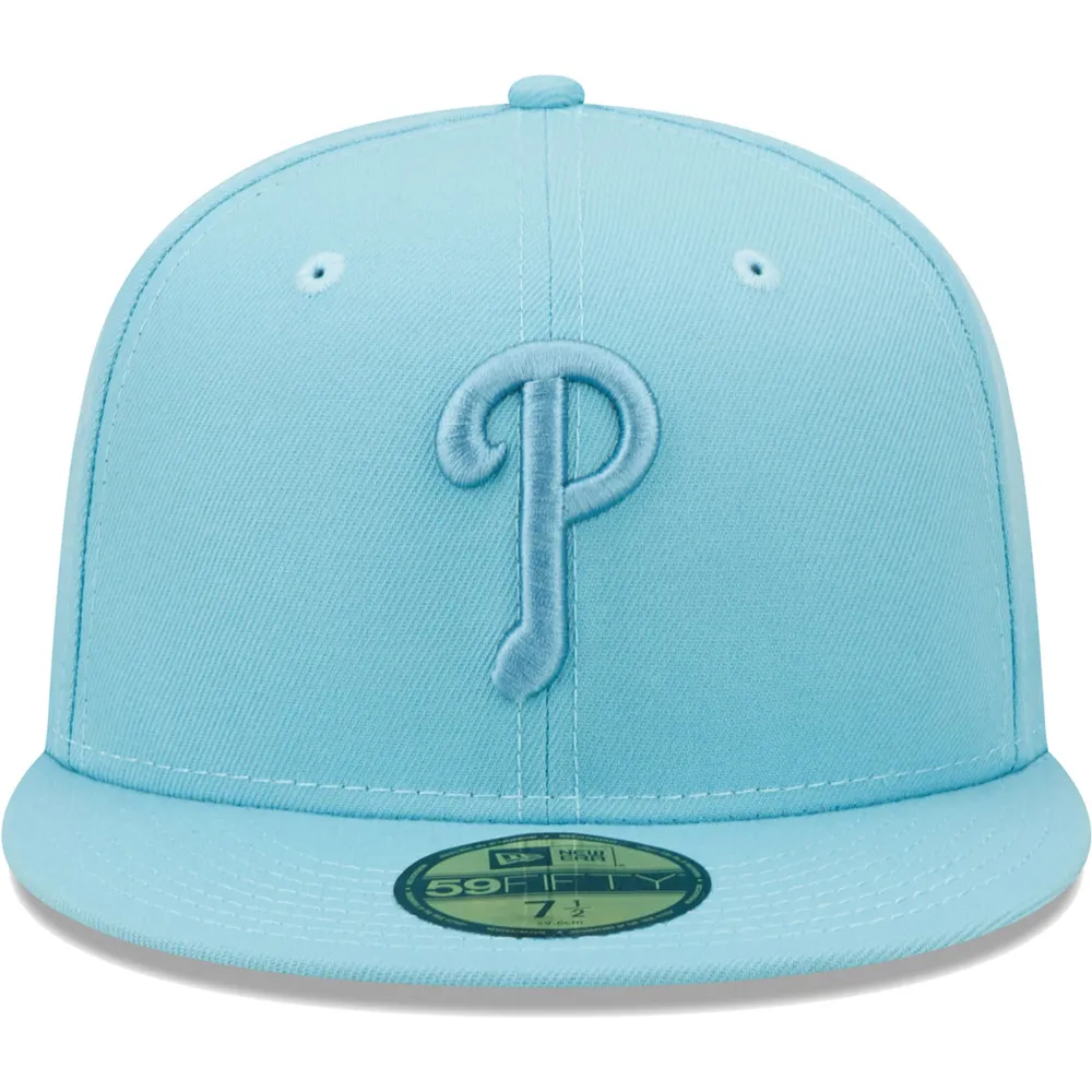 Philadelphia Phillies New Era 59FIFTY Fitted Hat - Light Blue