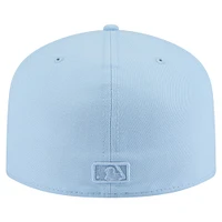 Men's New Era  Light Blue Philadelphia Phillies Color Pack A-Frame 59FIFTY Fitted Hat