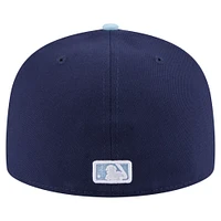 Men's New Era Navy/Light Blue Philadelphia Phillies Color Pack 2-Tone 59FIFTY Fitted Hat