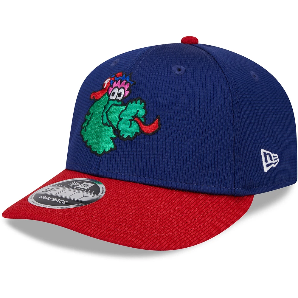 Casquette Snapback 9FIFTY Snapback Low Profile des Phillies de Philadelphie 2024 New Era pour hommes