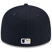 Casquette ajustée 59FIFTY à profil bas New Era pour hommes des Phillies de Philadelphie 2024 City Connect bleu marine