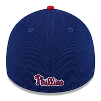 Men's New Era  Navy Philadelphia Phillies 2025 Batting Practice 39THIRTY Flex Hat