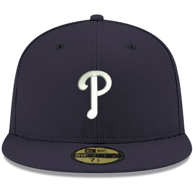 Casquette ajustée 59FIFTY bleu marine avec logo Philadelphia Phillies pour homme New Era