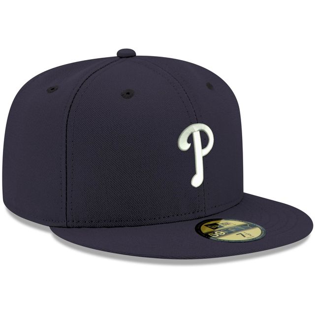 Casquette ajustée 59FIFTY bleu marine avec logo Philadelphia Phillies pour homme New Era