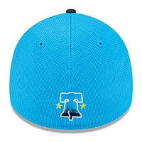 Men's New Era Neptune Blue/Navy Philadelphia Phillies City Connect Batting Practice 39THIRTY Flex Hat