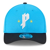 Men's New Era Neptune Blue/Navy Philadelphia Phillies City Connect Batting Practice 9FORTY M-Crown Adjustable Hat