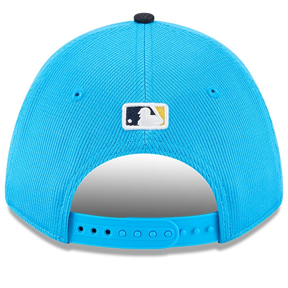 Men's New Era Neptune Blue/Navy Philadelphia Phillies City Connect Batting Practice 9FORTY M-Crown Adjustable Hat