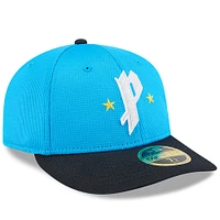 Men's New Era Neptune Blue/Navy Philadelphia Phillies City Connect Batting Practice Low Profile 59FIFTY Fitted Hat