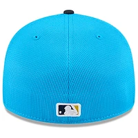 Men's New Era Neptune Blue/Navy Philadelphia Phillies City Connect Batting Practice Low Profile 59FIFTY Fitted Hat