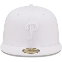 Men's New Era Philadelphia Phillies White on 59FIFTY Fitted Hat