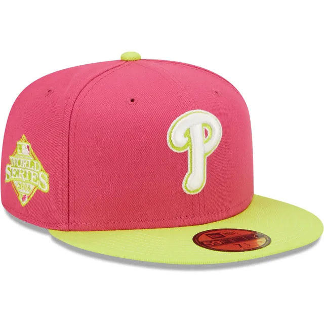 Men's Atlanta Braves New Era Beetroot Logo 59FIFTY Fitted Hat