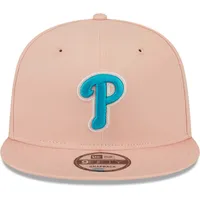 Lids Philadelphia Phillies New Era Sky Aqua Undervisor 9FIFTY Snapback Hat  - Pink