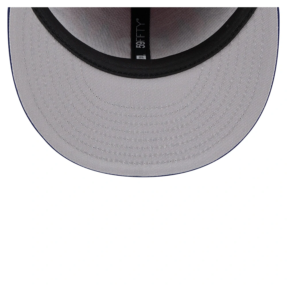 Casquette ajustée rétro Philadelphia Phillies 59FIFTY New Era pour homme rouge/bleu royal