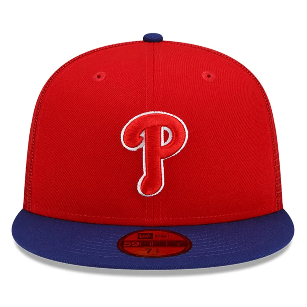 59Fifty Batting Practice Phillies Cap by New Era