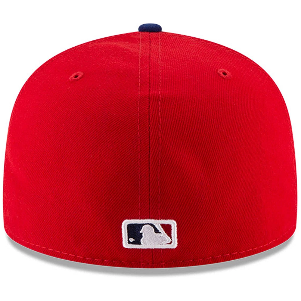 Men's New Era Red Philadelphia Phillies 2024 Jackie Robinson Day 59FIFTY Fitted Hat