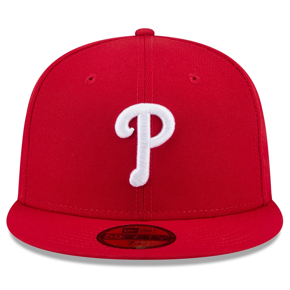 Men's New Era  Red Philadelphia Phillies 2025 Jackie Robinson Day 59FIFTY Fitted Hat