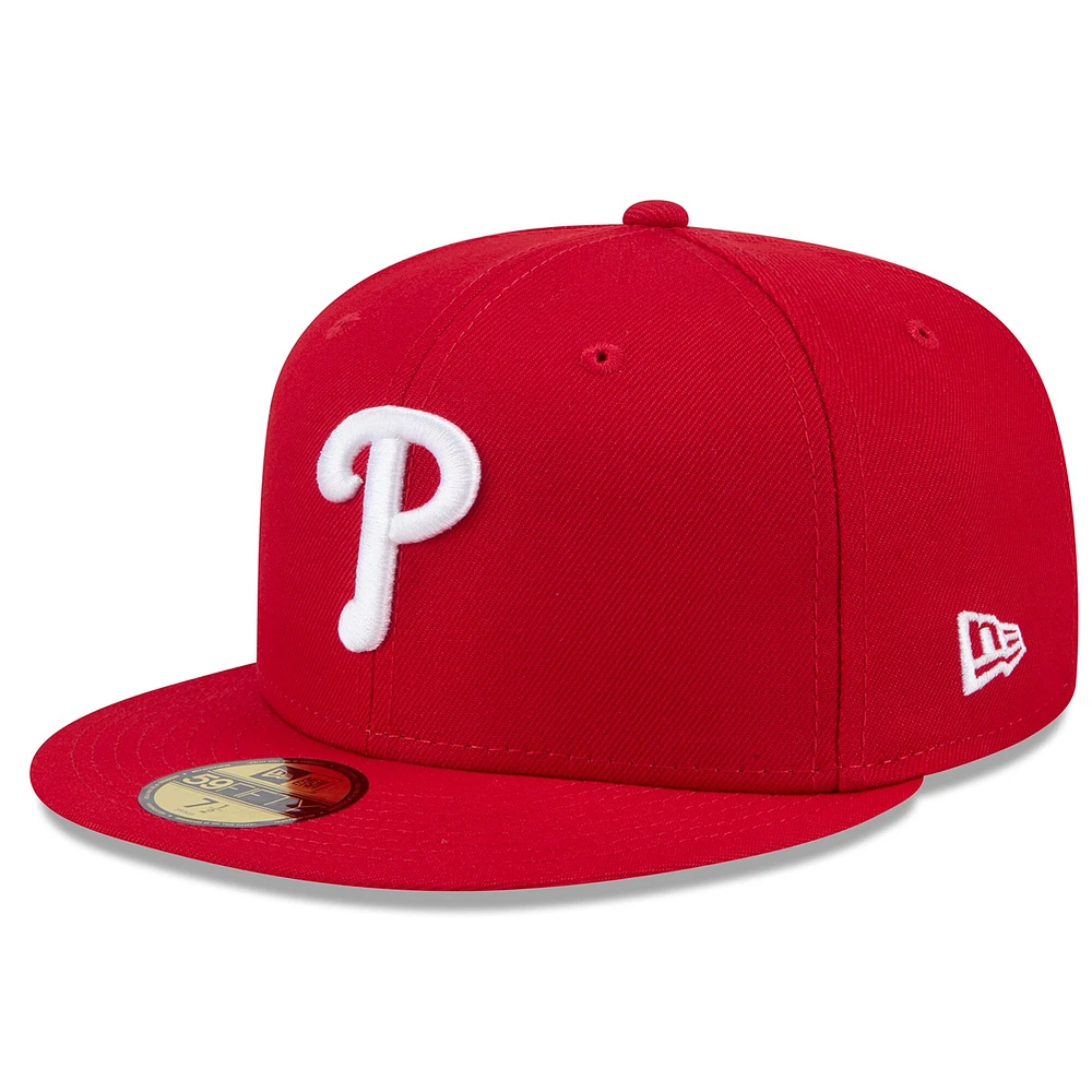 Men's New Era  Red Philadelphia Phillies 2025 Jackie Robinson Day 59FIFTY Fitted Hat