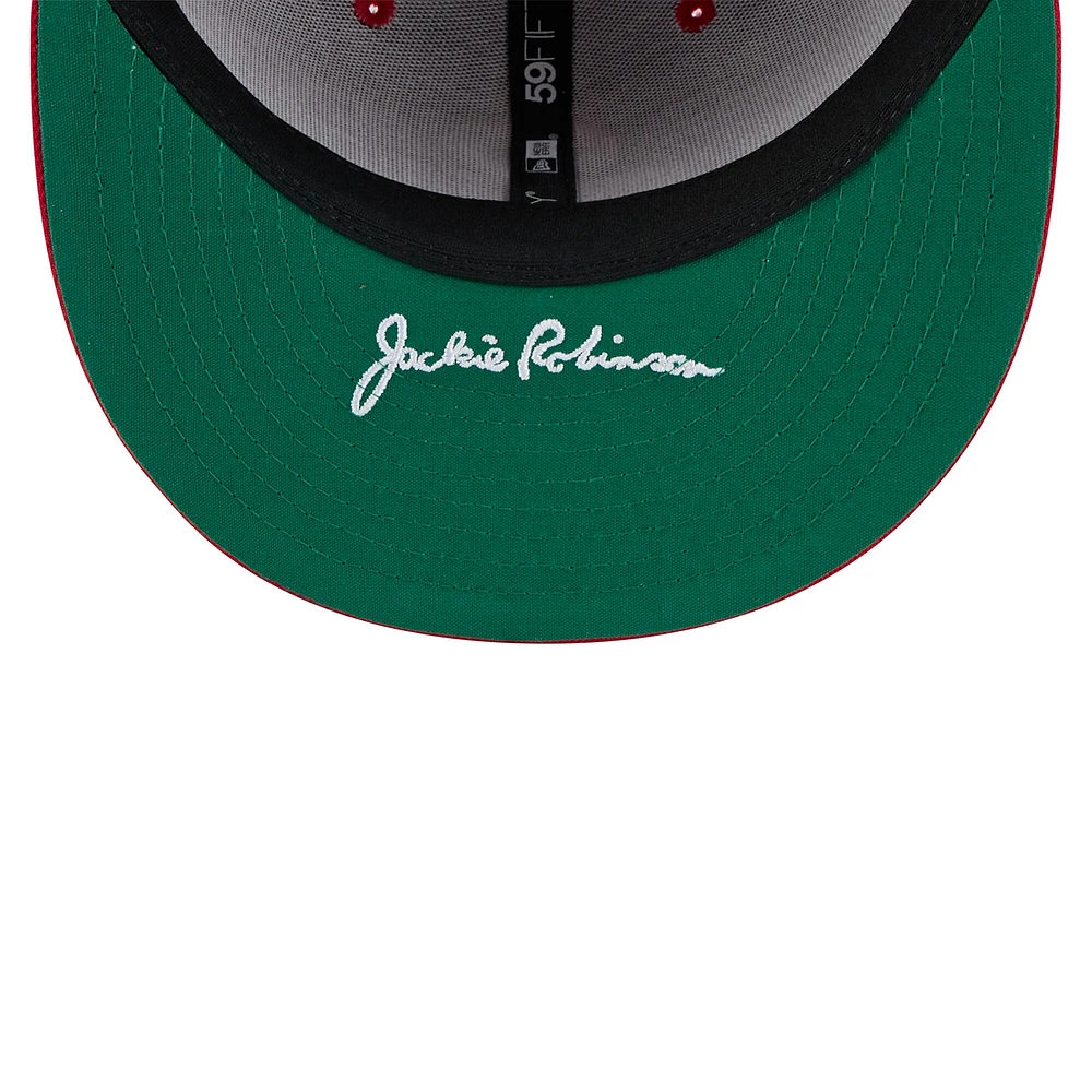 Men's New Era  Red Philadelphia Phillies 2025 Jackie Robinson Day 59FIFTY Fitted Hat