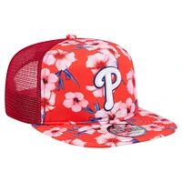 Casquette snapback rouge New Era pour homme