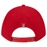 Men's New Era Red Philadelphia Phillies American Flag 9FORTY M-Crown A-Frame Adjustable Hat