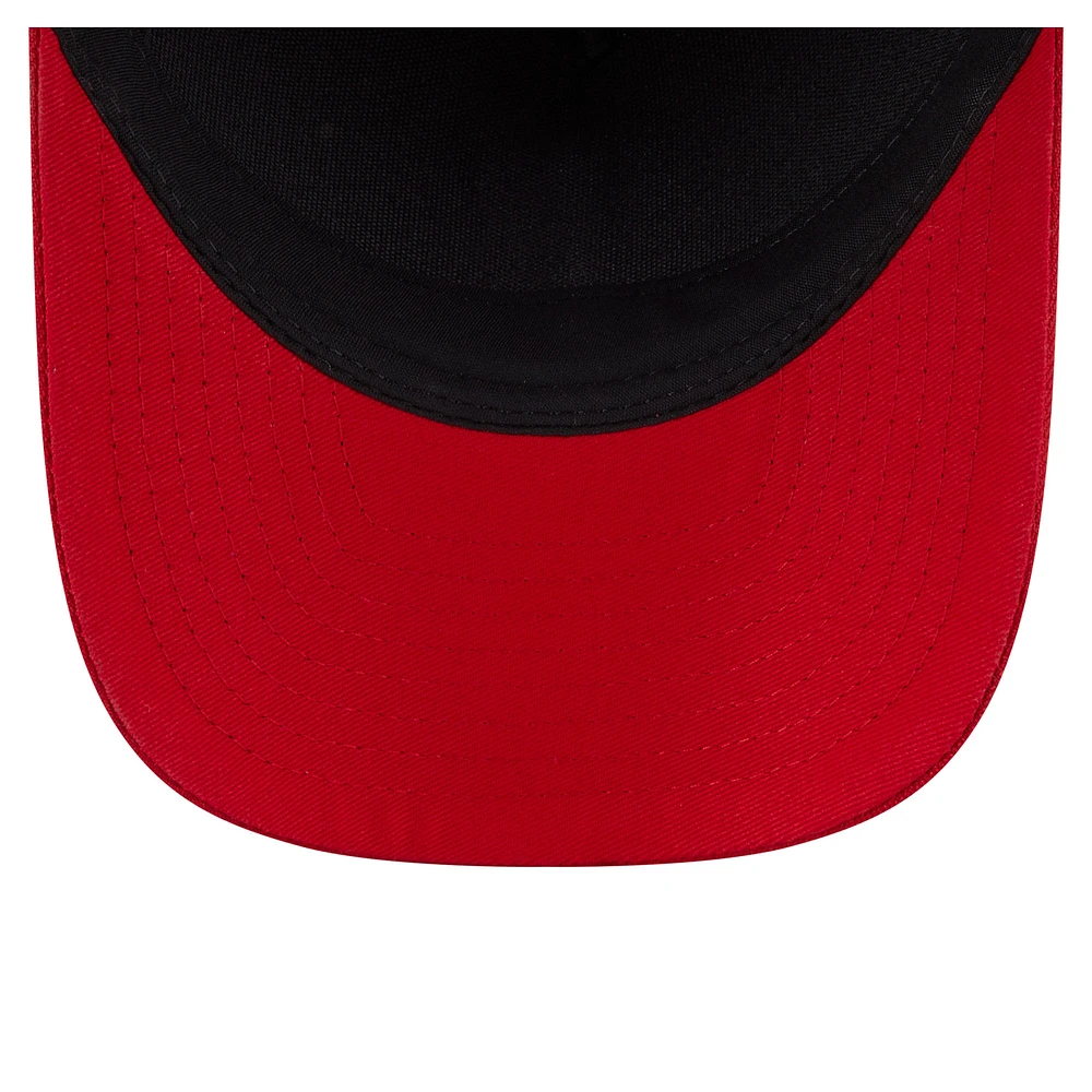 Men's New Era Red Philadelphia Phillies American Flag 9FORTY M-Crown A-Frame Adjustable Hat