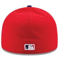 Men's New Era Red Philadelphia Phillies Game Authentic Collection On-Field 59FIFTY Fitted Hat