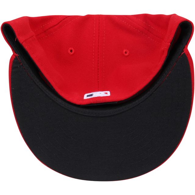 Casquette ajustée 59FIFTY On-Field de la collection authentique des Phillies Philadelphie pour homme New Era, rouge