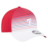 Men's New Era  Red Philadelphia Phillies Gradient 9FORTY M-Crown Adjustable Hat