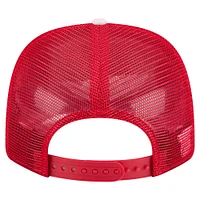 Men's New Era Red Philadelphia Phillies Hula Trucker 9SEVENTY Adjustable Hat