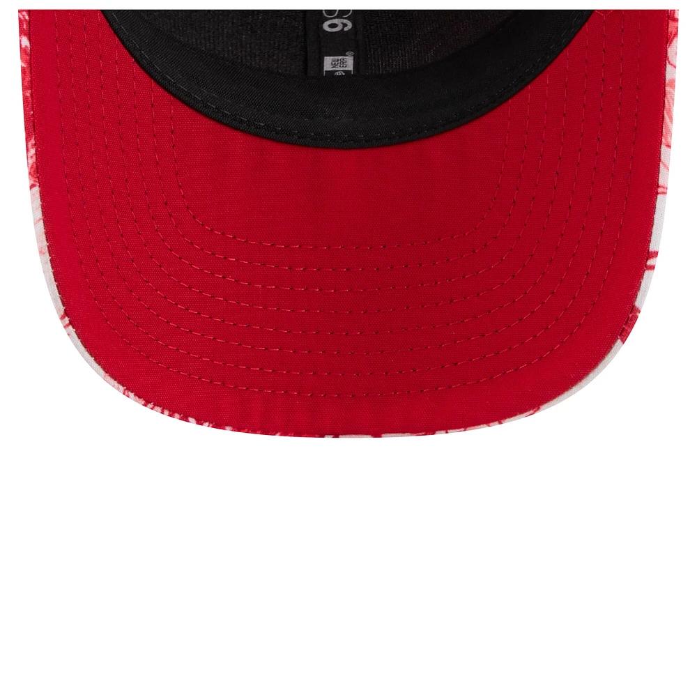 Men's New Era Red Philadelphia Phillies Hula Trucker 9SEVENTY Adjustable Hat