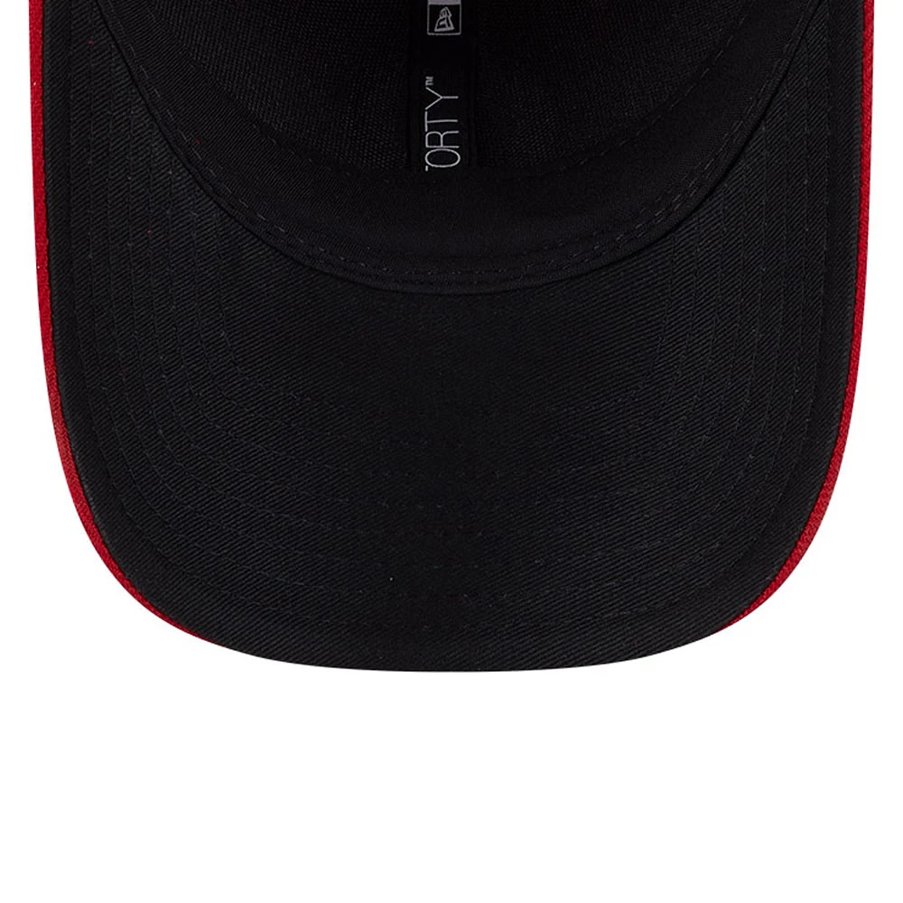 Men's New Era  Red Philadelphia Phillies Player Replica 9FORTY Adjustable Hat