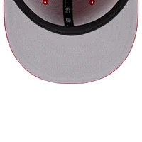 Casquette ajustée 59FIFTY rouge Philadelphia Phillies pour homme New Era