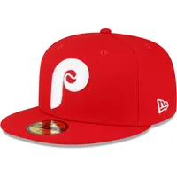 Men's New Era Black Philadelphia Phillies Sidepatch 59FIFTY Fitted Hat