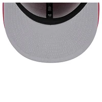 Men's New Era Red Philadelphia Phillies State Stitch 59FIFTY Fitted Hat