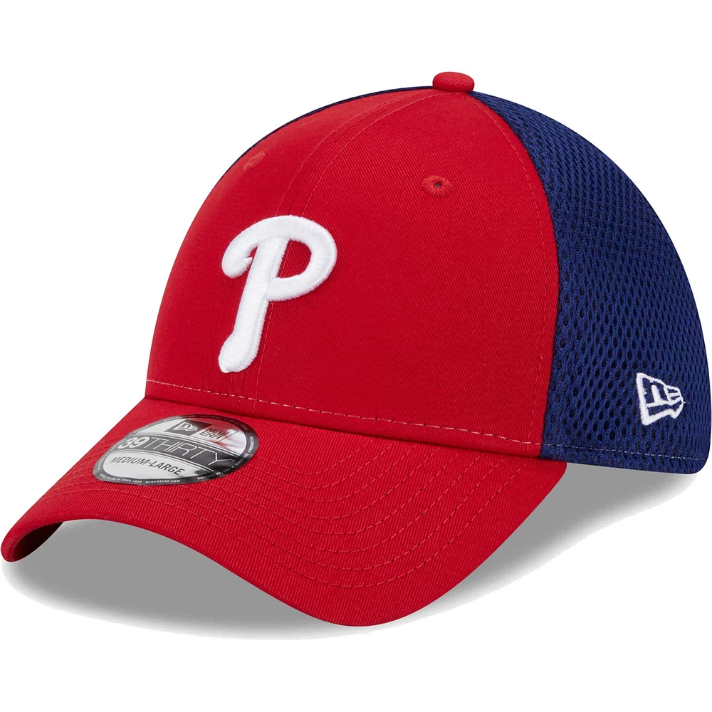 Casquette Flex Neo 39THIRTY Team des Phillies de Philadelphie pour homme New Era rouge