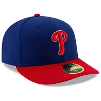 Men's New Era Royal/Red Philadelphia Phillies Authentic Collection Alternate On-Field Low Profile 59FIFTY Fitted Hat