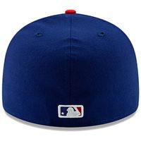 Men's New Era Royal/Red Philadelphia Phillies Authentic Collection Alternate On-Field Low Profile 59FIFTY Fitted Hat