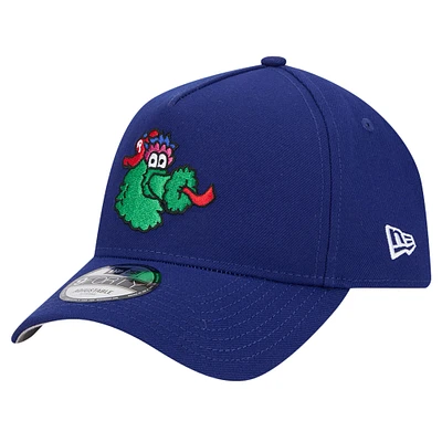 Men's New Era Royal Philadelphia Phillies Phanatic 9FORTY A-Frame Adjustable Hat