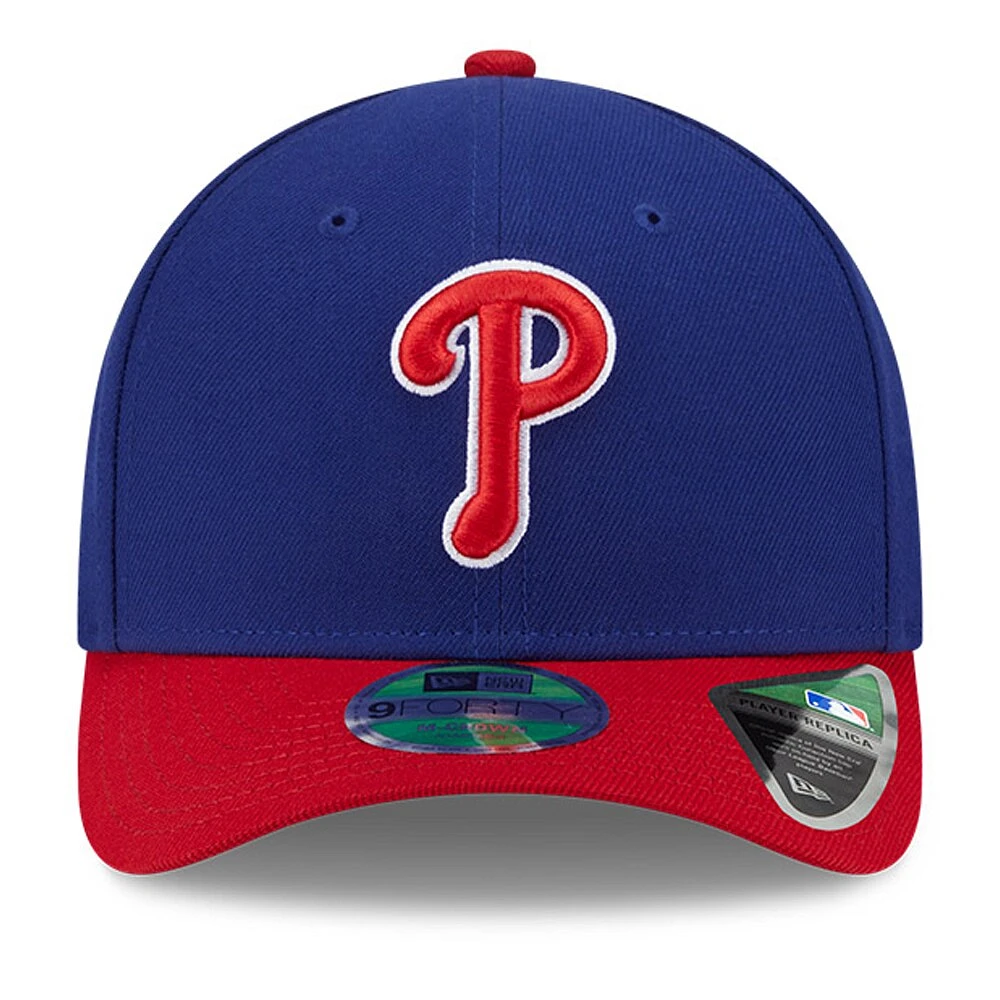 Men's New Era  Royal Philadelphia Phillies Player Replica 9FORTY Adjustable Hat