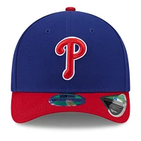 Men's New Era  Royal Philadelphia Phillies Player Replica 9FORTY Adjustable Hat