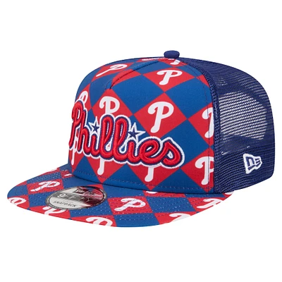 Casquette Snapback 9FIFTY Snapback Royal Philadelphia Phillies Seeing Diamonds New Era pour hommes