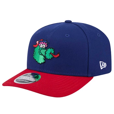 Casquette extensible bicolore Phanatic 9SEVENTY des Phillies de Philadelphie New Era pour hommes